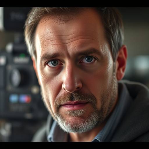 Ritratto di Marco Rossi, Direttore della Fotografia di Aurora Studios.